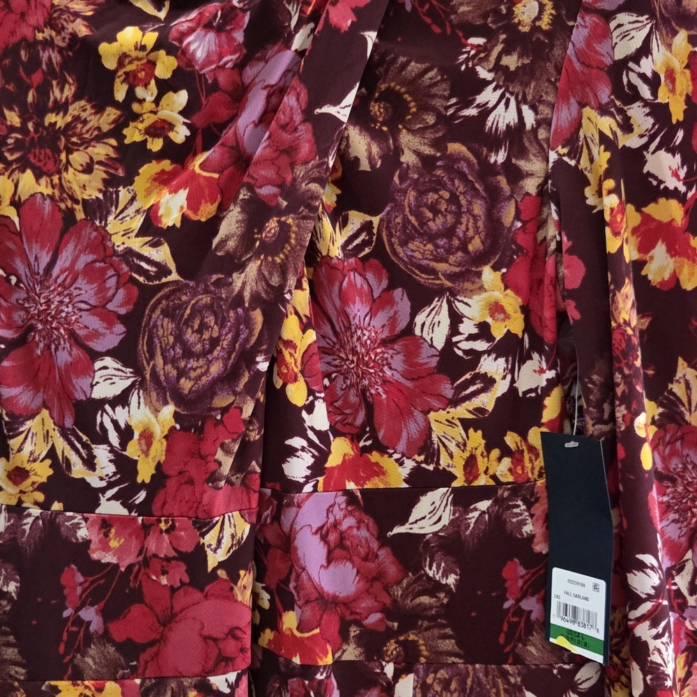 RACHEL Rachel Roy Floral Maxi Dress - Red and Yellow - Picture 2 of 2